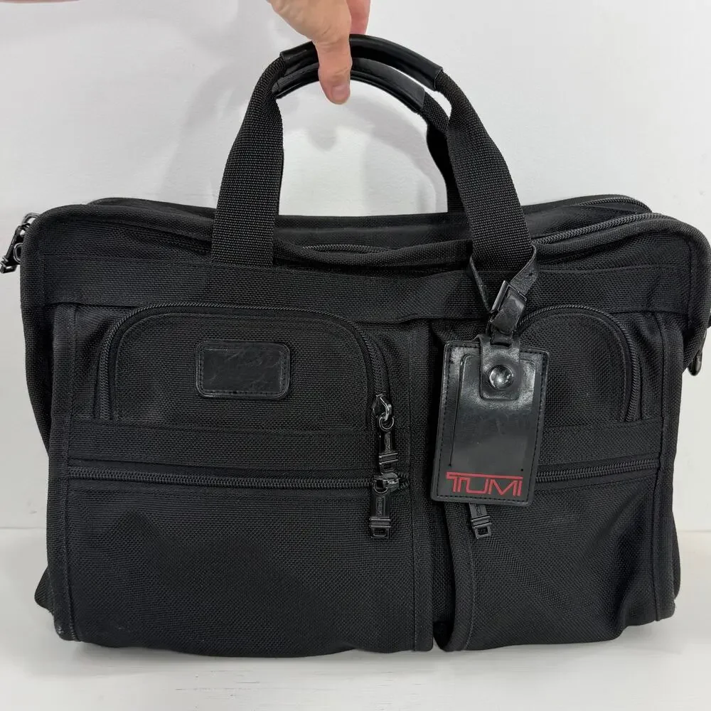 TUMI Alpha Expandable Briefcase 18